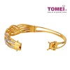 TOMEI Bangle, Yellow Gold 916 (9L-YG1357B-2C)