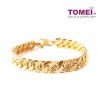 TOMEI Bracelet, Yellow Gold 916 (9M-MDK917-10MM-1C)