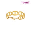 TOMEI Symbolic of 8 Bangle, Yellow Gold 916 (AS-YG1332B-1C)