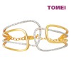 TOMEI Anastasia Layered Bangle, Yellow Gold 916 (AS-YG1429B-2C)