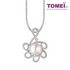 TOMEI Pearl Diamond Pendant, White Gold 750 (PP0006546)
