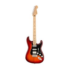 Guitar Fender Player Plus Top Stratocaster Electric Guitar, Pau Ferro FB, Tobacco Sunburst