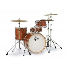 Drum Gretsch CT1-J404-BS Catalina Club 4-Piece Drum Shell Kit Set(20inch Bass), Bronze Sparkle